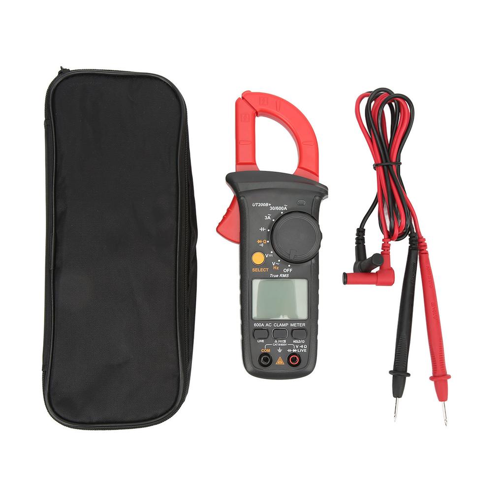 Digital Clamp Meter AC DC Voltage Current Resistance Capacitance Meter Electrical Test Multimeter