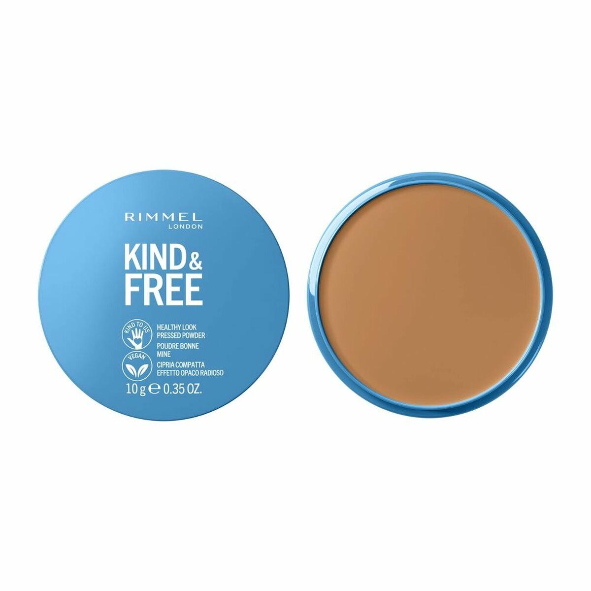 

Матирующие прессованные пудры Rimmel London Kind & Free 40-tan (10г)