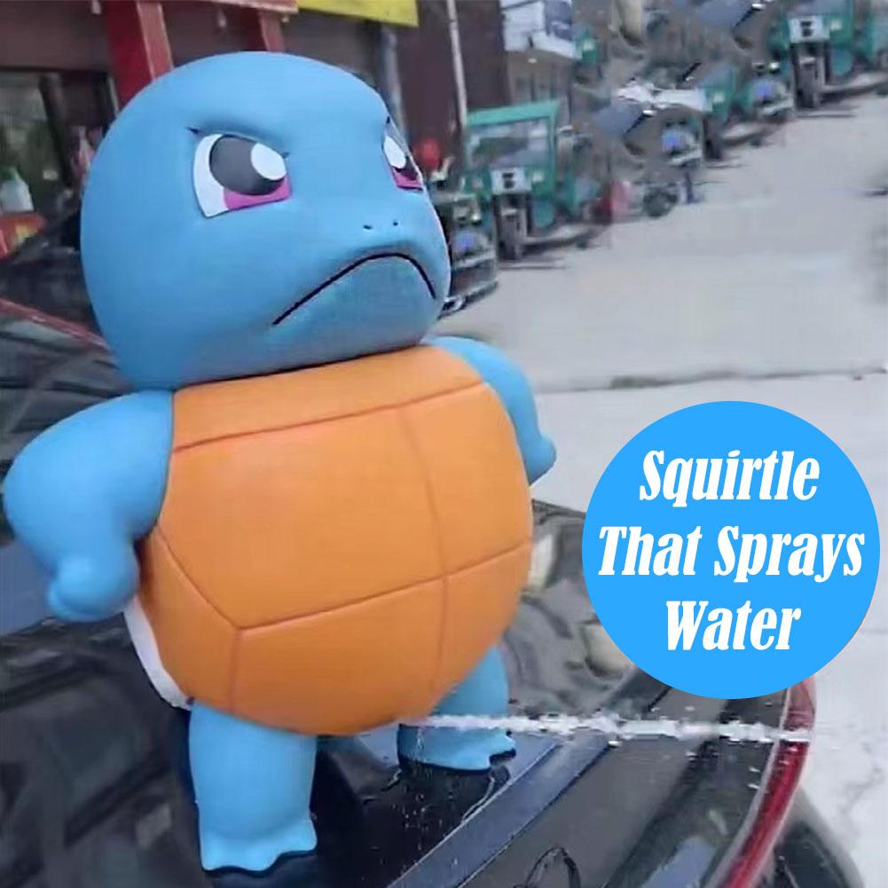 Spray Water Jenny Auto Kids Toys Cute Model Toys Squirtle Orname Cartoon Creative Wireless Control Exterior Decoration Pendant