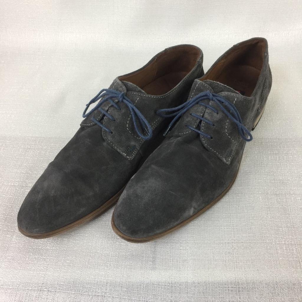 Current Value 30,00050,000 JPY Made In Germany LLOYD DODGE Suede Leather Shoes Gray Size 42 26.5(USED)