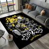 3D Wu T-TANG Clans Hip Hop Sign Rap Carpet Rug for Bedroom Living Room Home Sofa Decoration,Children Play Large Decor Floor Mat
