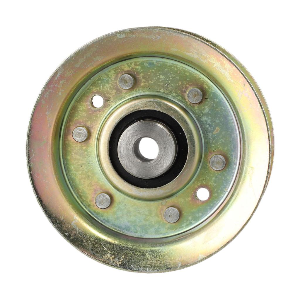 For Craftsman Mower Idler Pulley Compatible with 42 Deck 3 7/8 Diameter 1 1/4 Overall Height 3/8 Mounting Hole