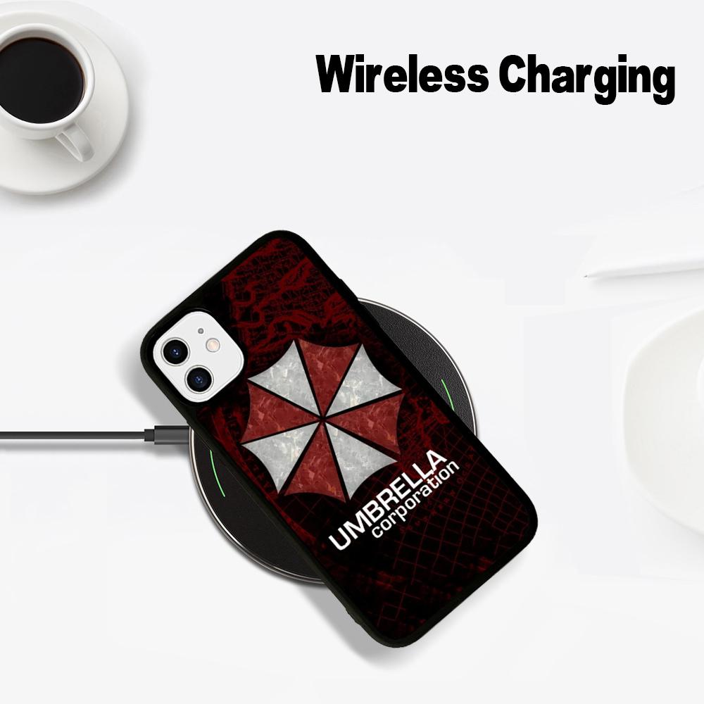 Resident Evil Umbrella Phone Case Magnetic Case For iPhone 16 14 13 12 11 15 Pro Max Plus For Magsafe Wireless Charge Cover
