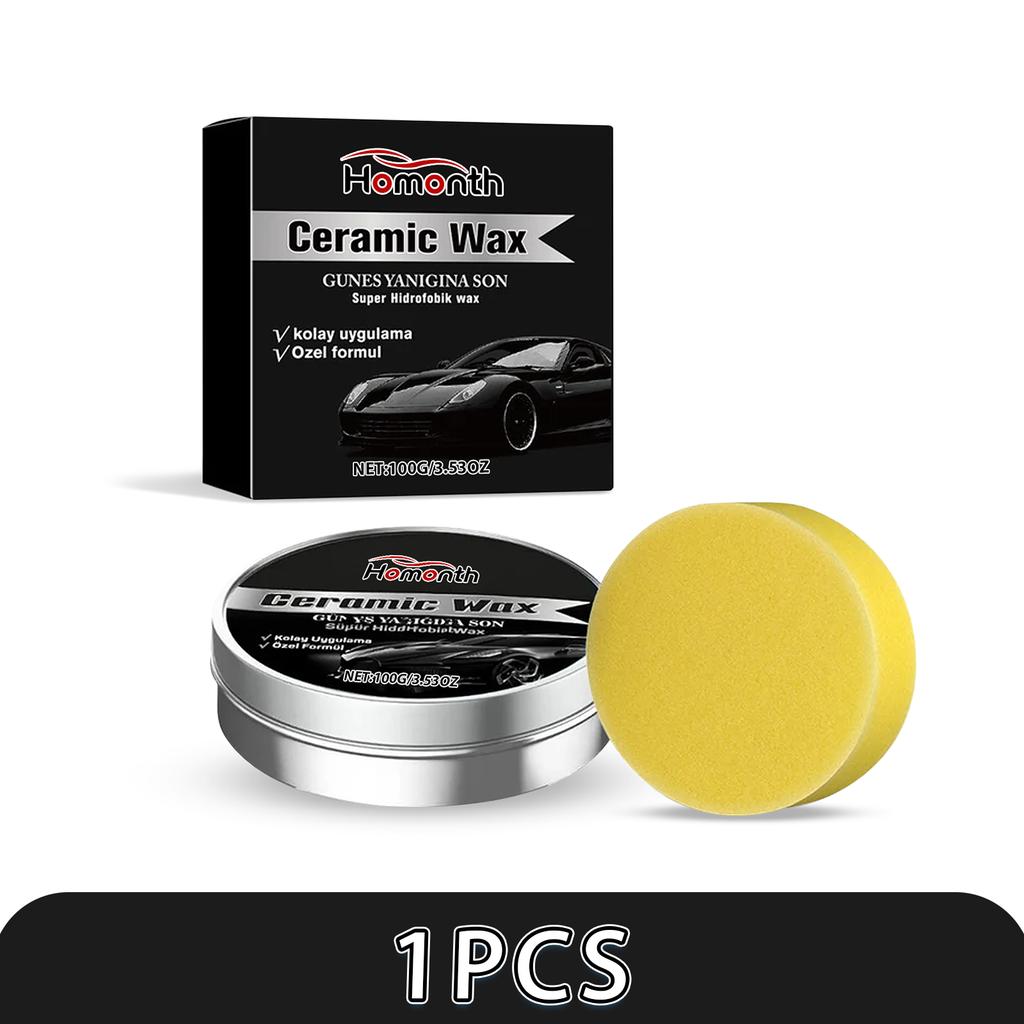 Car Wax Paint Protection Polish Scratch Repair Hydrophobic Coating UV Resistant Easy Application Auto Kit For All Vehicles
