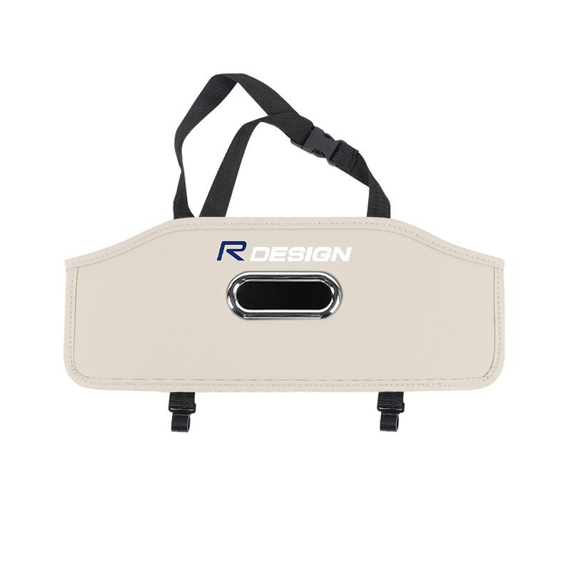 Car Hook Storage Bag Seat Back Water Cup Holder Tissue Box Rear Storage Organizer For Volvo Rdesign XC60 XC90 XC40 V50 V60 V40