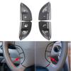 Car Steering Wheel Switch Control Buttons Cover Multi-function Switch Buttons For Mercedes W220 W215 Black Car Supplies