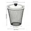VOFUN-Worm Composter With Lid Metal Mesh In-Ground Bin Nutrient Supply Kitchen Scraps Garden Waste Harvesting