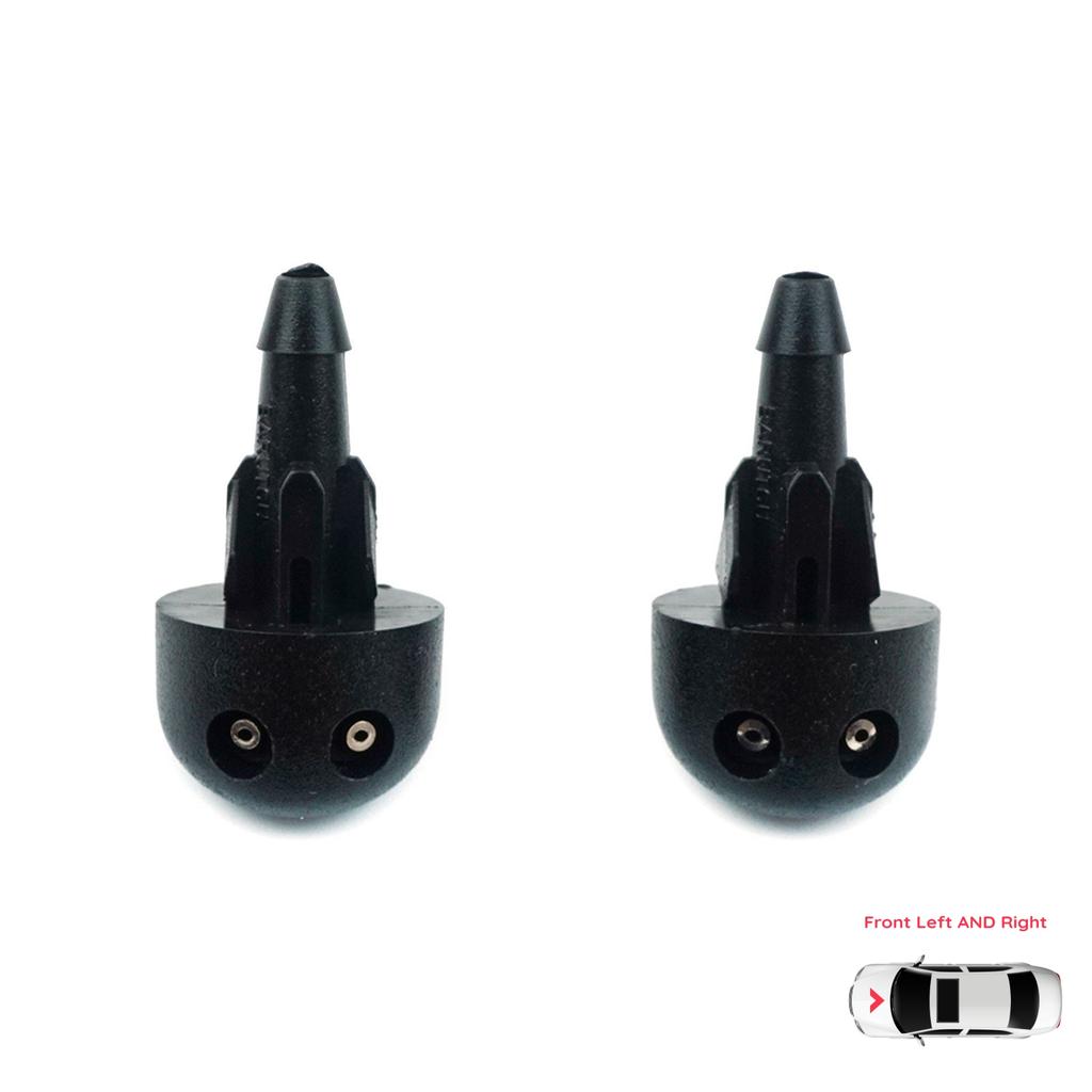 BSP528 2 Pieces Front Left Right Window Wiper Water Washer Nozzle Spray Jets for Renault Clio MK2 Symbol Thalia MK1 2 7700413545