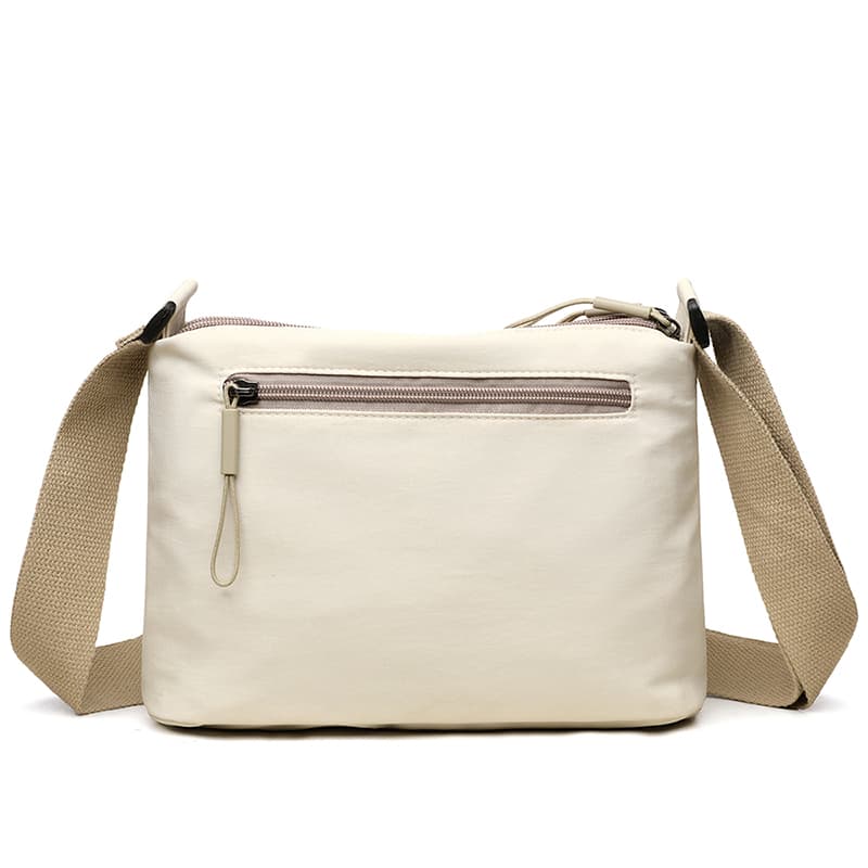 Lightweight multi-layer waterproof shoulder crossbody small square bag