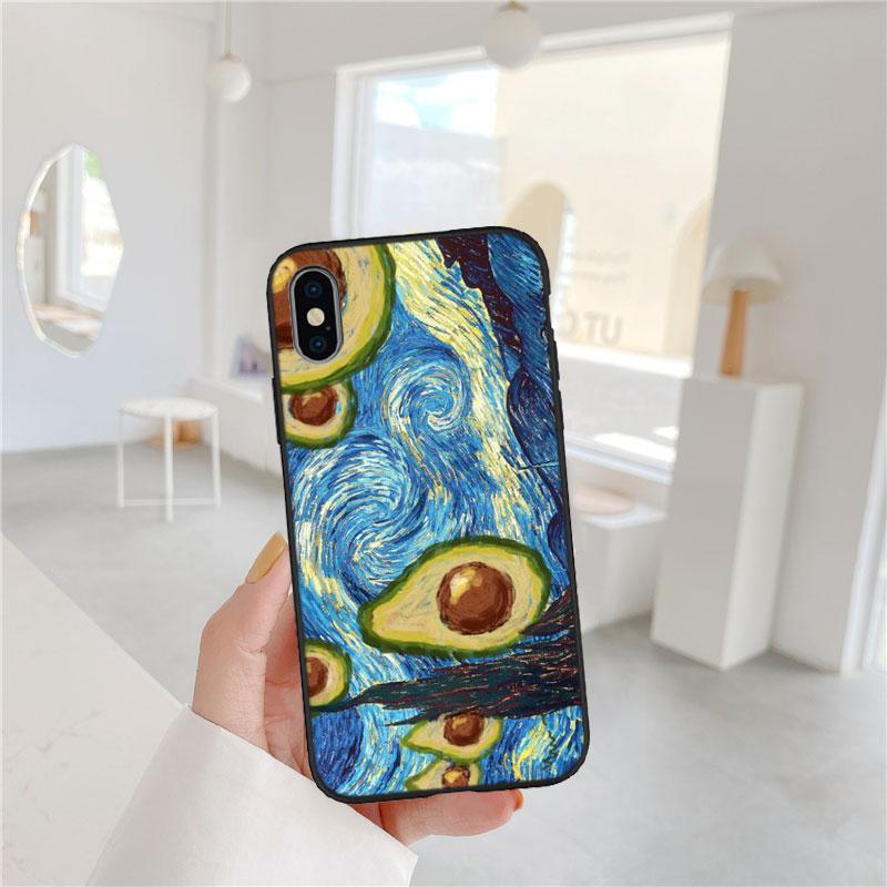 CJ13 Avocado fruit art Soft Shell Phone Case for Xiaomi Xiaomi Poco M4 M5 M6 M7 X3 X6 X7 F8 Ultra Pro GT NFC