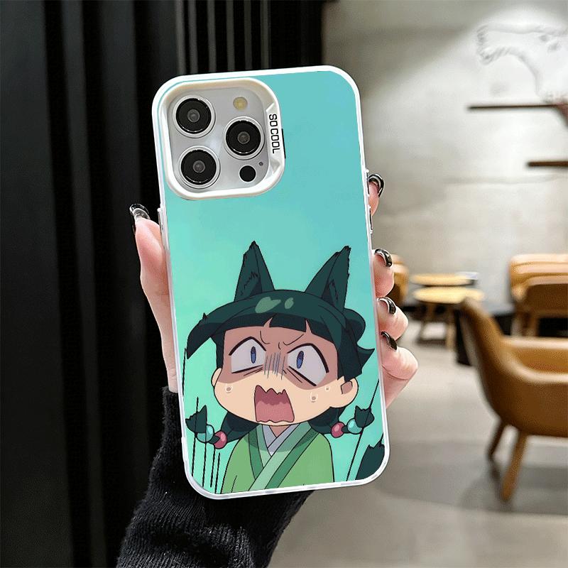 A-Apothecary D-Diaries Cute Soft Phone Case for iPhone 15 16 17 Pro Max 17Air 16E 14 Plus 13 12 Mini Shockproof Cover Back Shell