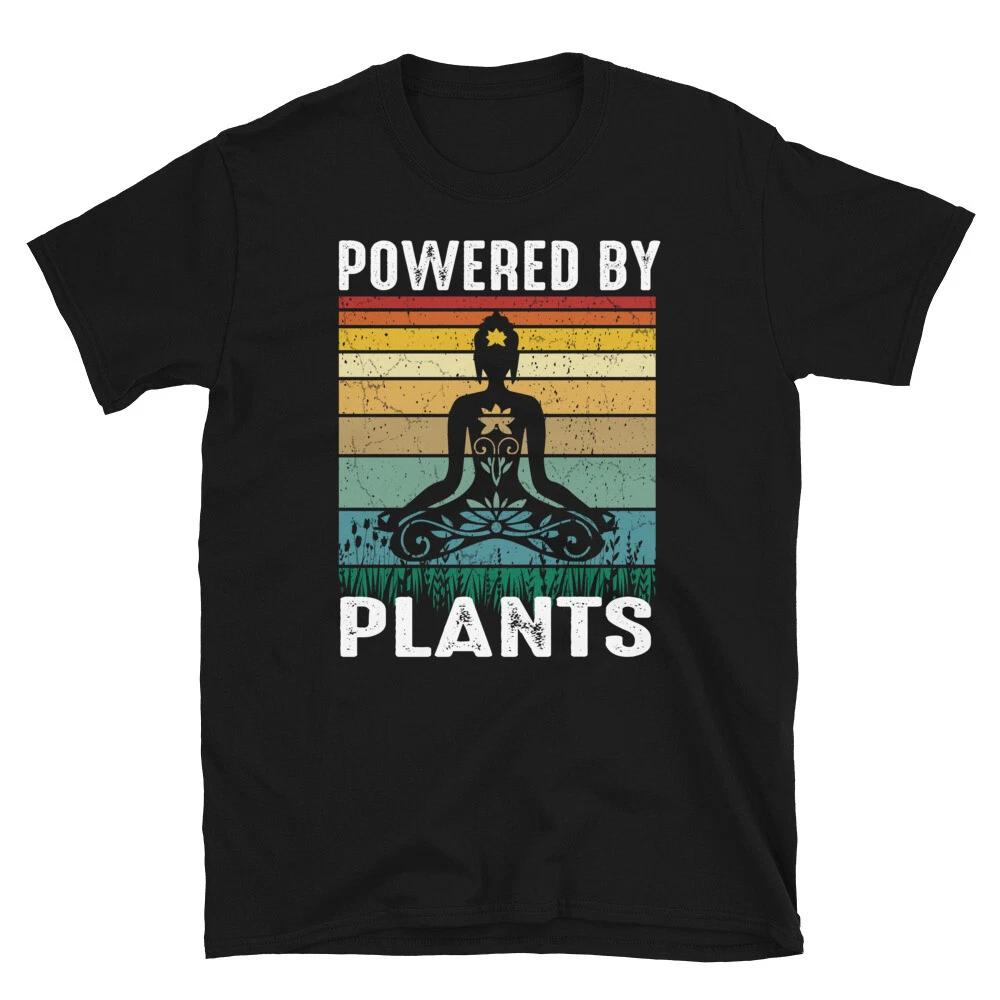 Plants Funny YOGA Peace Summer Namaste T-Shirt S