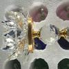 High Pillar Crystal Lotus Candlestick, Butter Lamp Holder, Interior Decoration, Used for Buddha Lamps, Prayers, Buddha Utensils