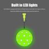 Led Light Up Pickleball Ball Durable With 40 Small Precisely Drilled Holes For Tournament Play Outdoor Play Courts For Men Women