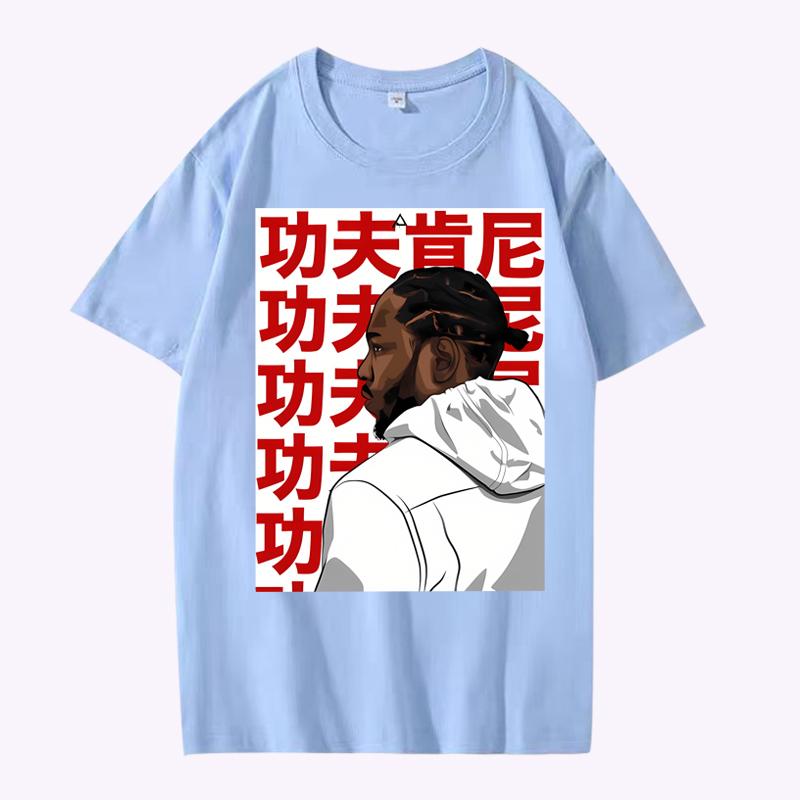Rapper Kendrick Lamar Oversized T-shirt Men Women 100% Cotton Streetwear Top Fashion Short Sleeve Summer Unisex Plus Sizetops