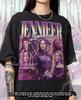 Jennifer Lawrence T-Shirt, Vintage Actress Star Celebrity Performer Tee, 90s Retro Throwback, Jennifer Lawrence Sweater #Saf