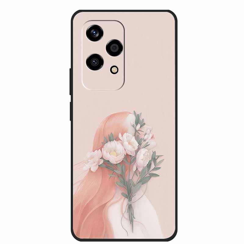 For Honor 200 Lite Cases Animals Soft TPU Painted Cat Phone Case Back Cover For Huawei Honor 200 Lite 5G Protection Bumper funda