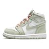 Air Jordan 1 Retro High OG TD Seafoam Sneakers dla niemowląt Zielony Uzdrowienie-Pomarańczowy Biały CU0450-002