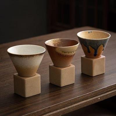 Japanese Retro Ceramic Latte Art Mug