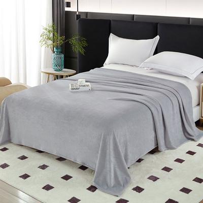 Skin-friendly Summer Sleep Blanket Solid Color Bed Sheet Sofa Blanket Cover Blanket  Hotel
