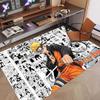 Custom Name Crystal Velvet Rug,Naruto Comfortable Anti Slip Floor Mat For Room Decoration