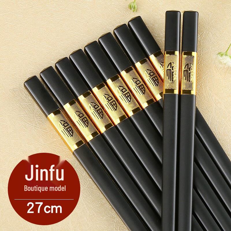Runzhi Commercial Non-slip Alloy Chopsticks