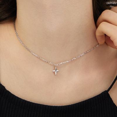 Nova Silver (W) Necklace Hl1N53118W9480