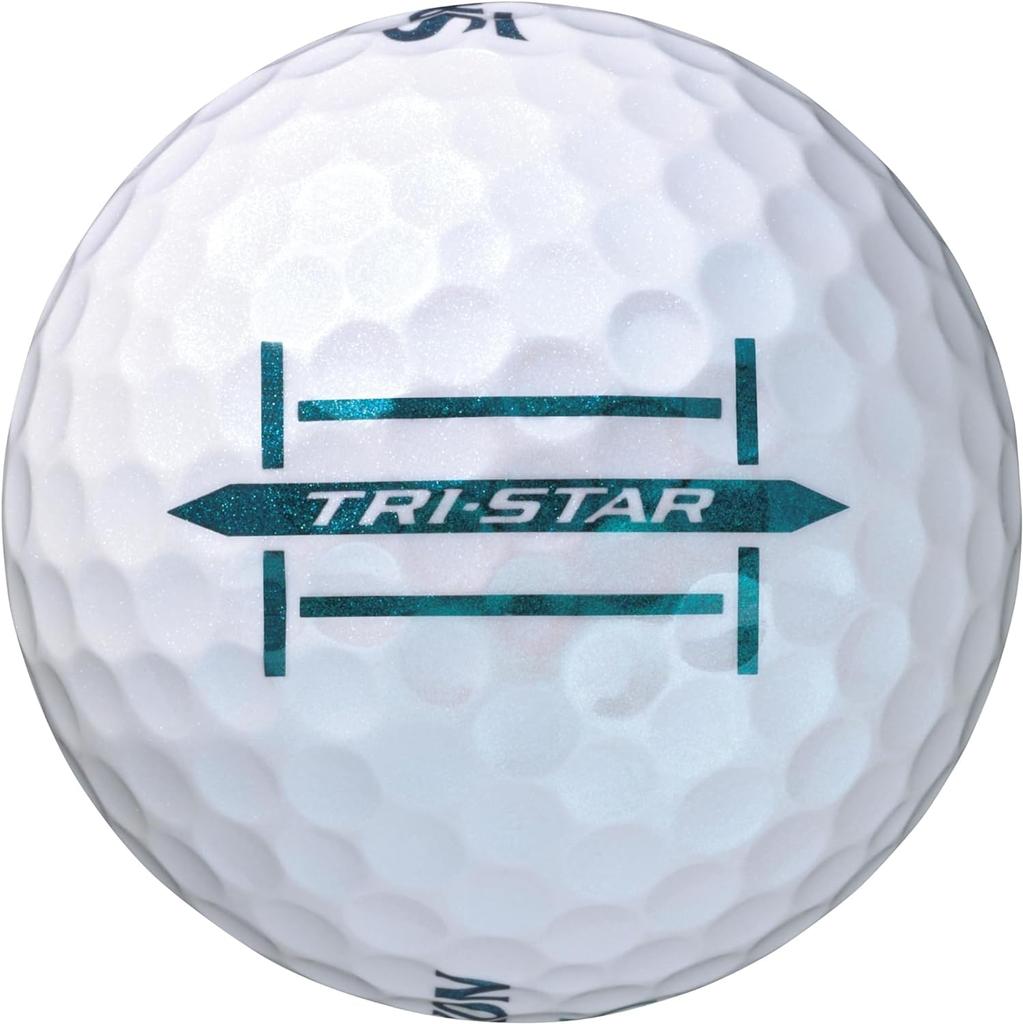 Conjunto de 2 dúzias de bolas de golfe SRIXON Green, 24 bolas, 2024, conjunto de folhas de limpeza TRI-STAR Original