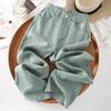 Women's Cotton-Linen Wide-Leg Pants - 2026 Spring/Summer Relaxed Fit, Casual Yamamoto Style, Loose Straight-Leg.