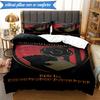 3PCS Afc Crest Bournemouth Printed Soft Bedding Set,Including 1pc Duvet Cover And 2pcs Pillowcases Perfect for Bedroom, Dormitory, Fan gift