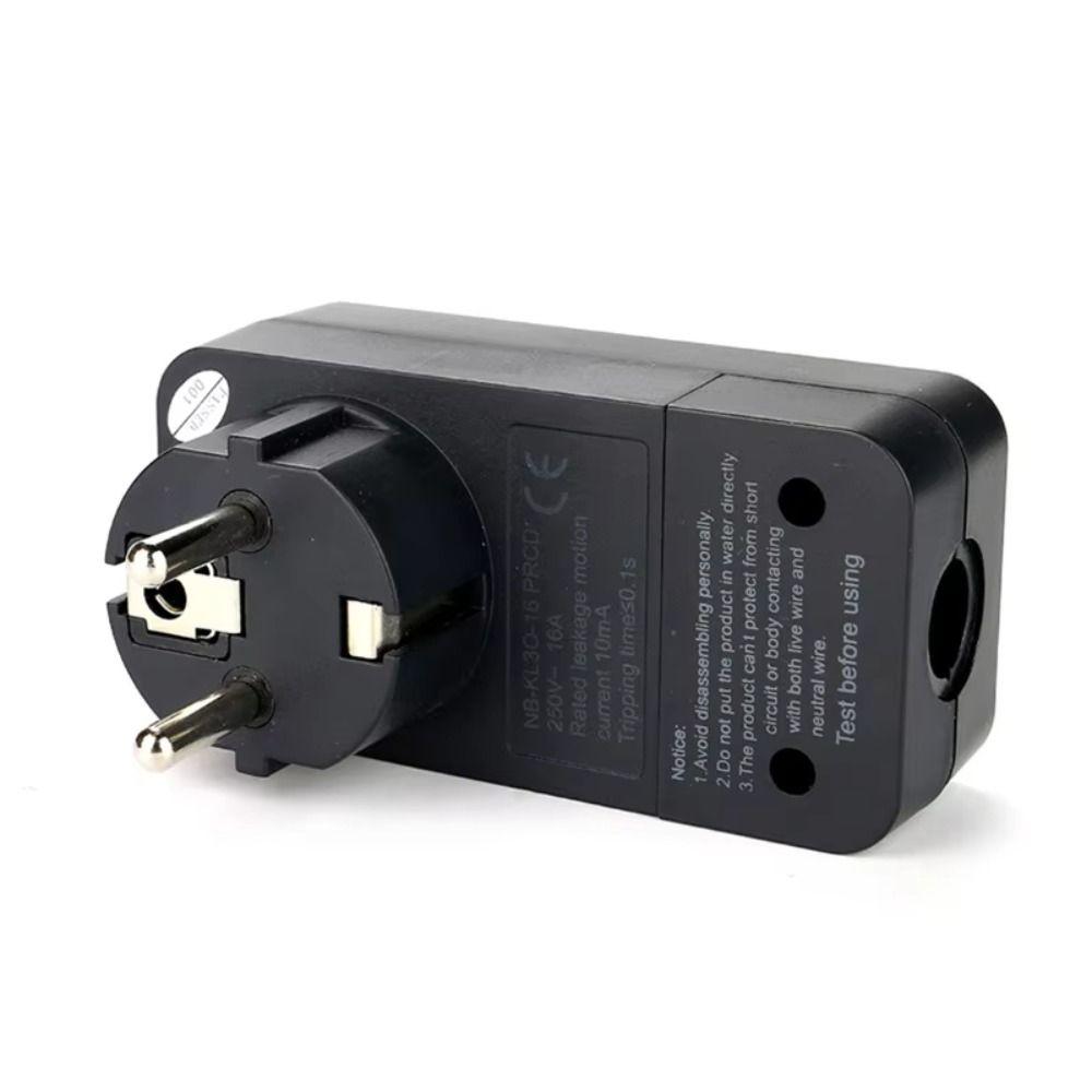 10mA Circuit Breaker Plug 16Amp Leakage Protection Plug Replacement Plug  Personal Protection