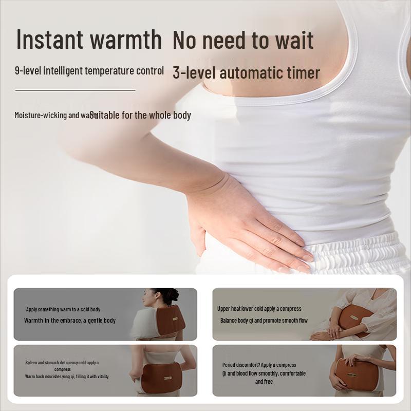 AIXIUTANG Electric Coarse Salt Moxibustion Heating Pad