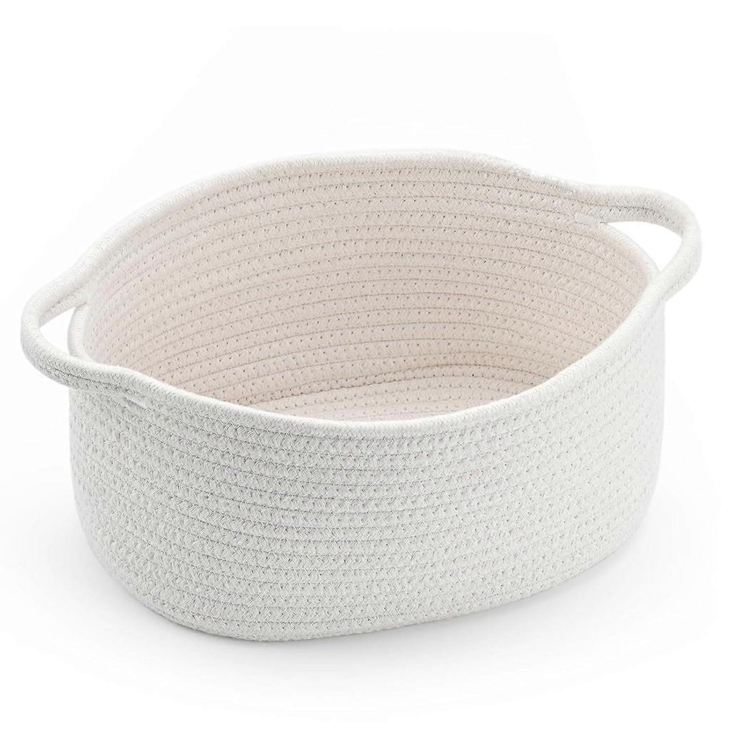 Cesta de Páscoa Tecida Fofa Com Alça, Cestas Para Presentes Vazias, Recipientes Para Presentes Para Sorteio Chá de Bebê Cesta de Palha, Caixa Organizadora Decorativa Para Armazenamento