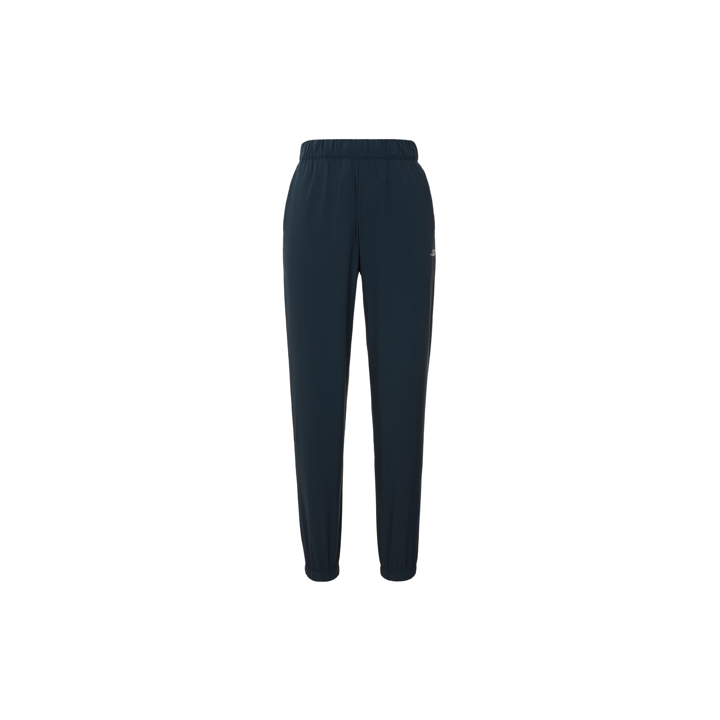 Skechers Logo Letter Print Cuffed Casual Pants Women bottoms Dark-Blue P223W100-002Z S