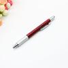 6in1 Multi-tools Pens Multifunction Ball-point Pen Level Caliper Screwdriver 5ml