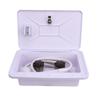RV Exterior Shower Box Kit with 1.5M Hose Shower Head and Shower Faucet for Camping Vehicle Trailer Motorhome Boat Van
