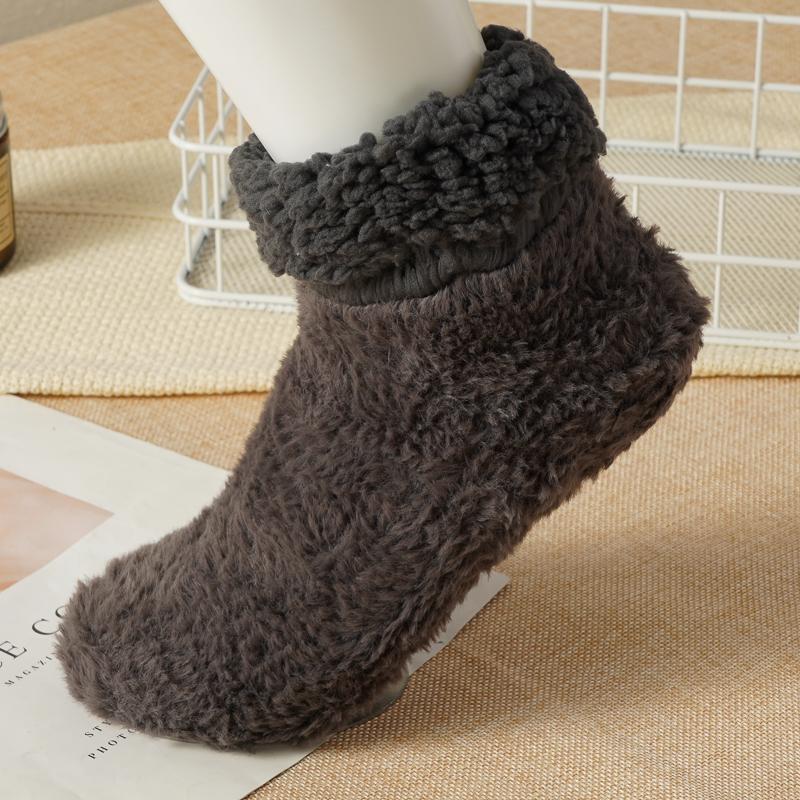 Winter Cozy Fluffy Plush Socks Thickened Warm Comfortable Thermal Home Sleeping Socks