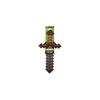 Mattel Minecraft Role Play Netherite Sword Kids Costume Accessory Figure for Ages 6 and Up Brown