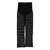 Off White Womens/Ladies Crochet Wide Leg Trousers