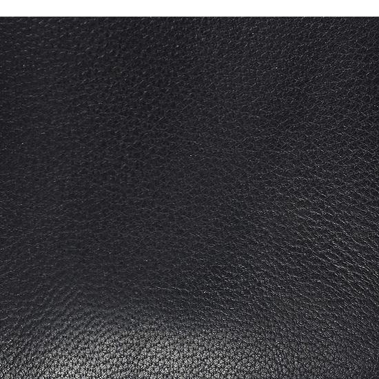 Noora Stilvolle schwarze Leder-Hüfttasche, elegante Reisetasche, Reisepasshülle mit verstellbarem Riemen