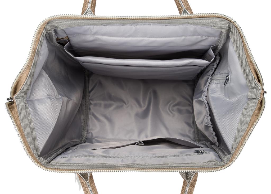 PTN BETA-6065 Khaki Fabric Backpack