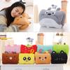 Cartoon Children's Plush Pillows Plush Nap Pillows Cushions New Hand Warmers Gloves  Adults