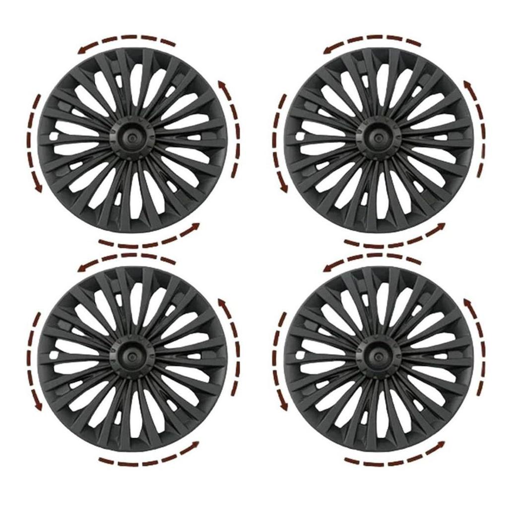 Fits 2017-2024 Tesla Model Y 19" Riku Style Wheel Cover