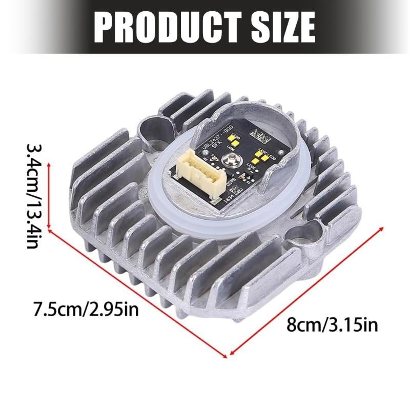1 Pair High Brightness LED Daytime Running Lights Module Featuring Auto Dimming For G31 G38 520i 530i 540i 530e 540d 640i F90 M550i Enhanced Safety