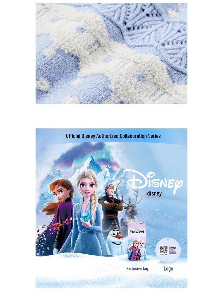 Casaco Cardigan de Malha para Meninas Disney - Primavera 2026 Manga Longa