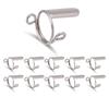 Adjustable Fingernail Rings Set Detachable Reusable Nail Rings Set Metal Nail Rings for Acrylic Nail & Press On Nail