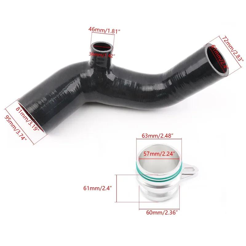 Turbo Inlet Pipe Upgrade For BMW F Series 135i 235i 335i 435i M2 N55 3.0T with Hybrid Turbo Boost Inlet Pipe