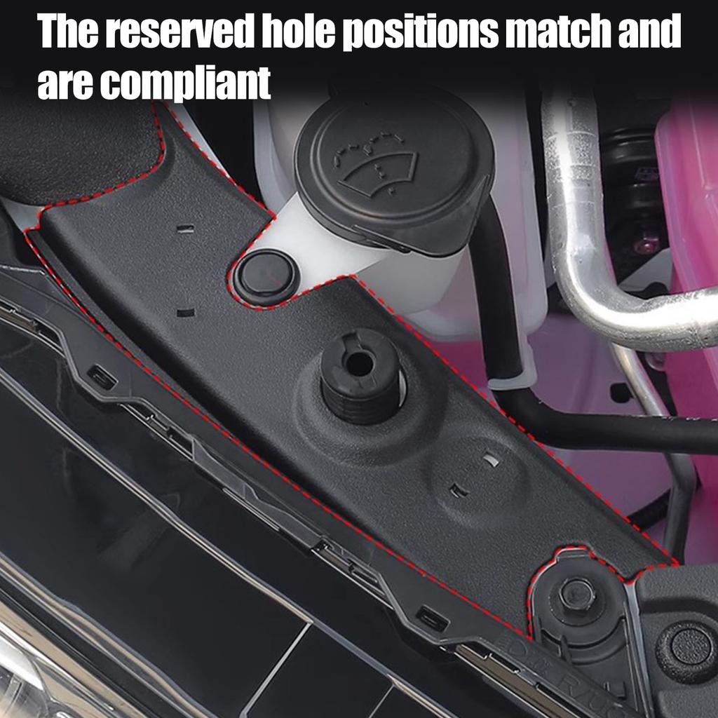 Stylish ABS Engine Bay Cover For XV80 Vehicle Tailgate Side Custom Fit 2024-2025 Models Improves Aesthetics and Durabili
