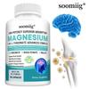 Soomiig Magnesium 3-in-1 Supplement, 1502mg L-Threonate Complex, Elemental Mg, 120 Caps
