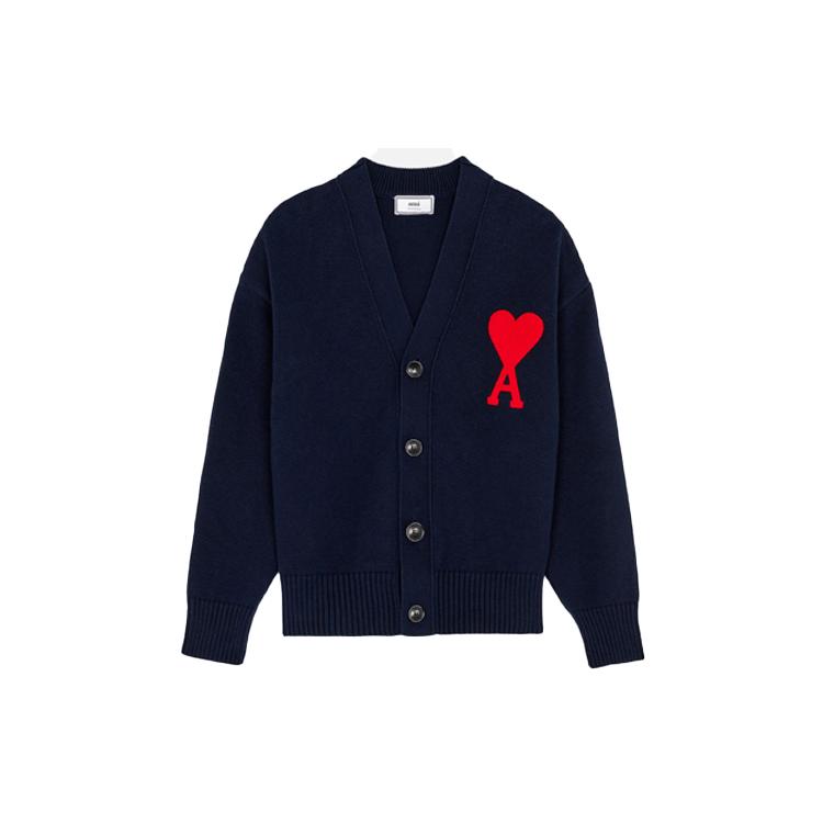 AMIPARIS SS21 Sweater Men`s Marine Blue